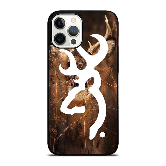 BROWNING DEER LOGO iPhone 12 Pro Max Case Cover