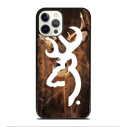 BROWNING DEER LOGO iPhone 12 Pro Case Cover