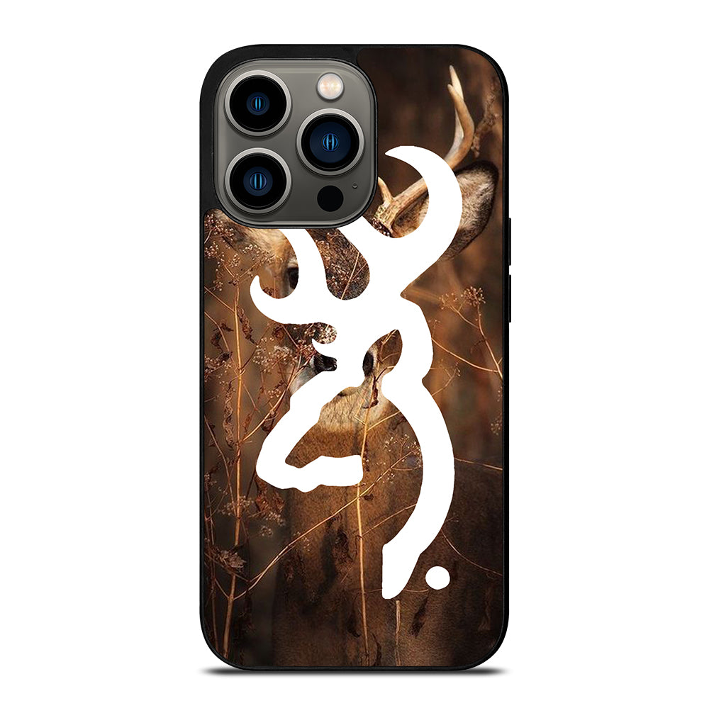 BROWNING DEER LOGO iPhone 13 Pro Case Cover