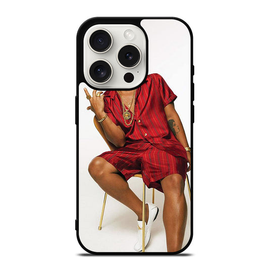 BRUNO MARS AMERICAN SINGER iPhone 15 Pro Case Cover