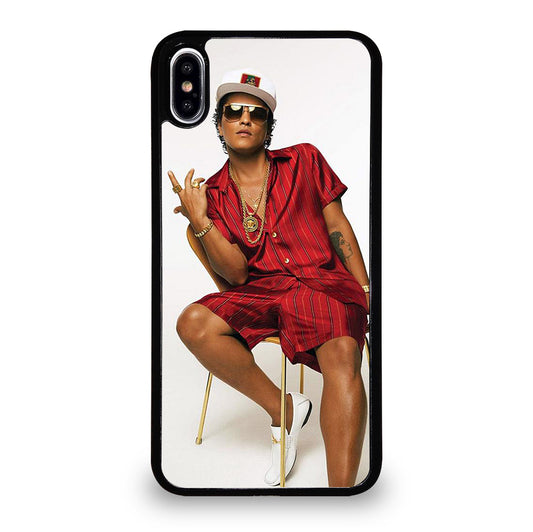 BRUNO MARS AMERICAN SINGER iPhone XS Max Case Cover