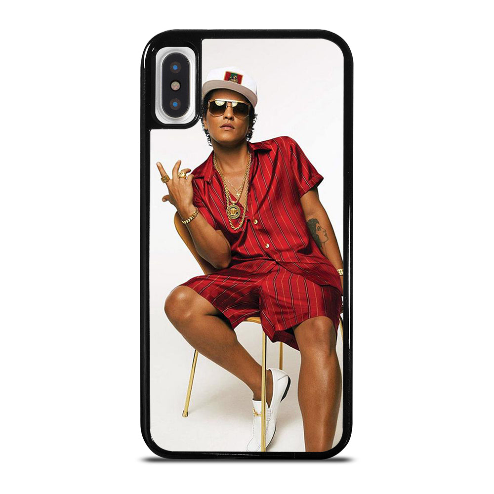 BRUNO MARS AMERICAN SINGER iPhone X / XS Case Cover