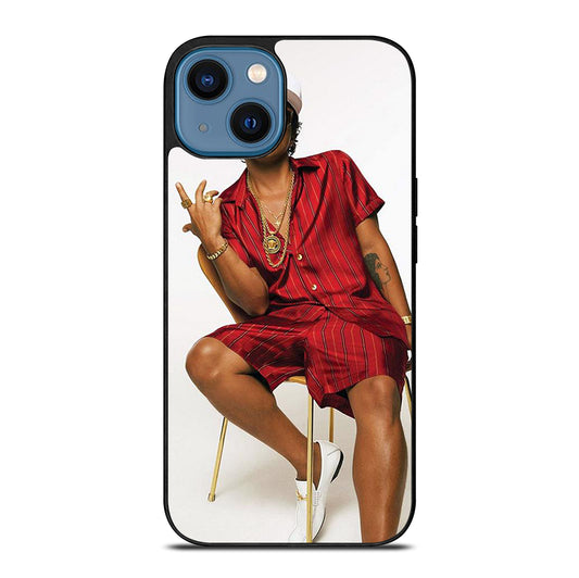 BRUNO MARS AMERICAN SINGER iPhone 14 Case Cover