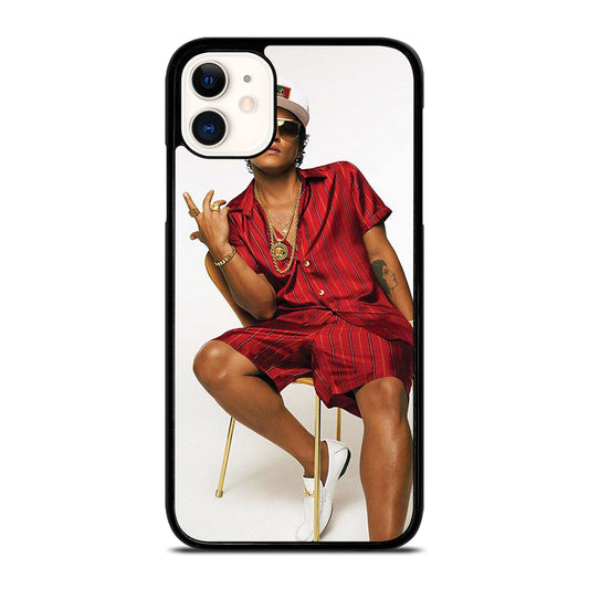 BRUNO MARS AMERICAN SINGER iPhone 11 Case Cover