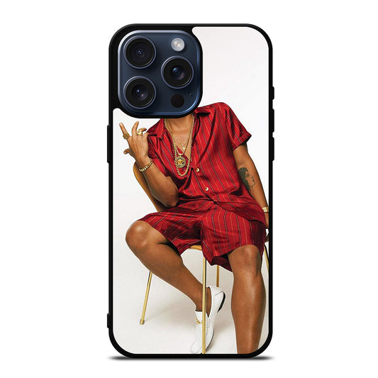 BRUNO MARS AMERICAN SINGER iPhone 15 Pro Max Case Cover