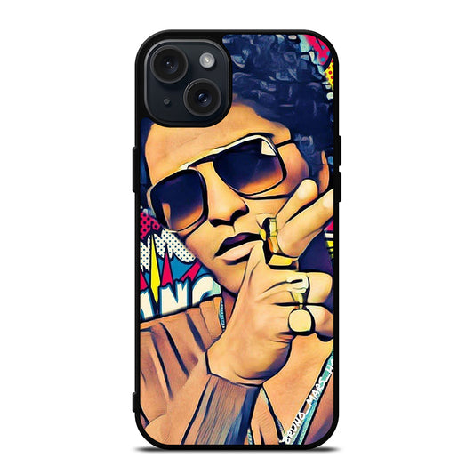 BRUNO MARS ART iPhone 15 Plus Case Cover