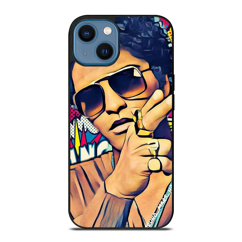 BRUNO MARS ART iPhone 14 Case Cover