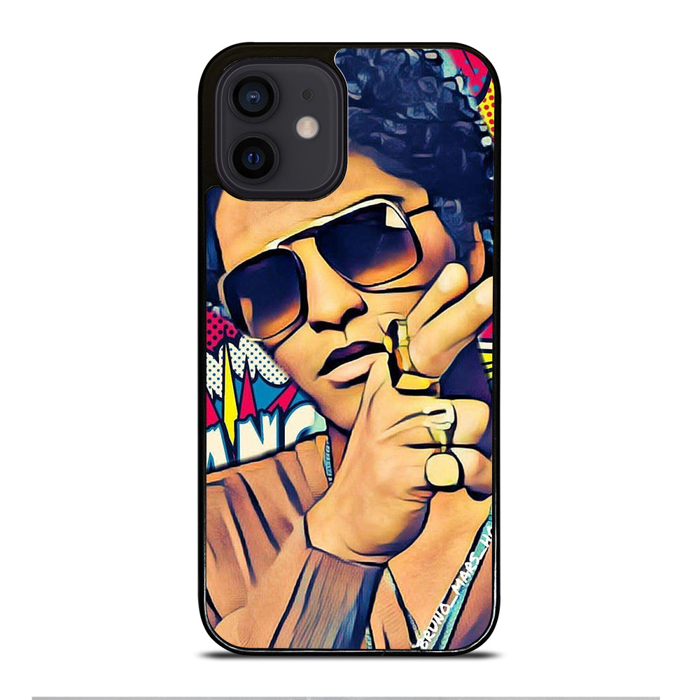 BRUNO MARS ART iPhone 12 Mini Case Cover
