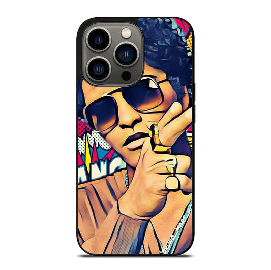 BRUNO MARS ART iPhone 13 Pro Case Cover