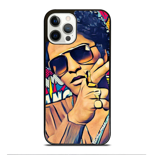 BRUNO MARS ART iPhone 12 Pro Case Cover