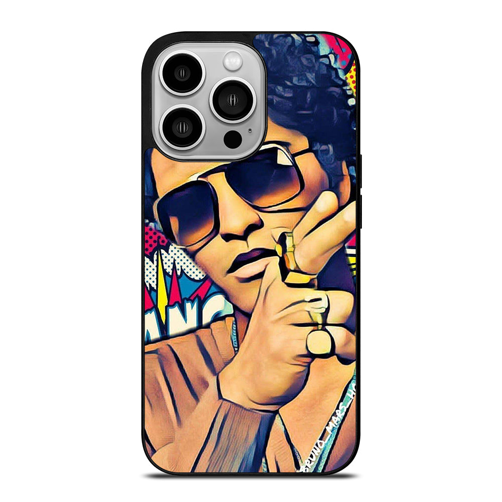 BRUNO MARS ART iPhone 14 Pro Case Cover