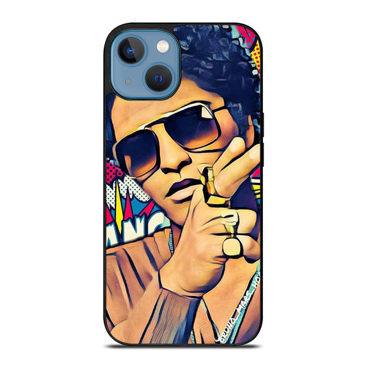 BRUNO MARS ART iPhone 13 Case Cover