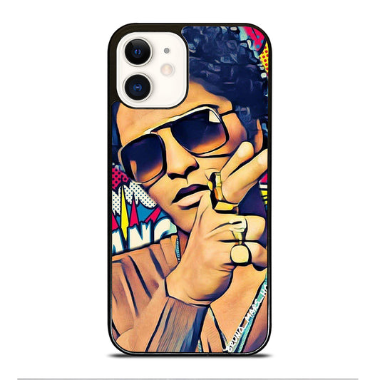 BRUNO MARS ART iPhone 12 Case Cover