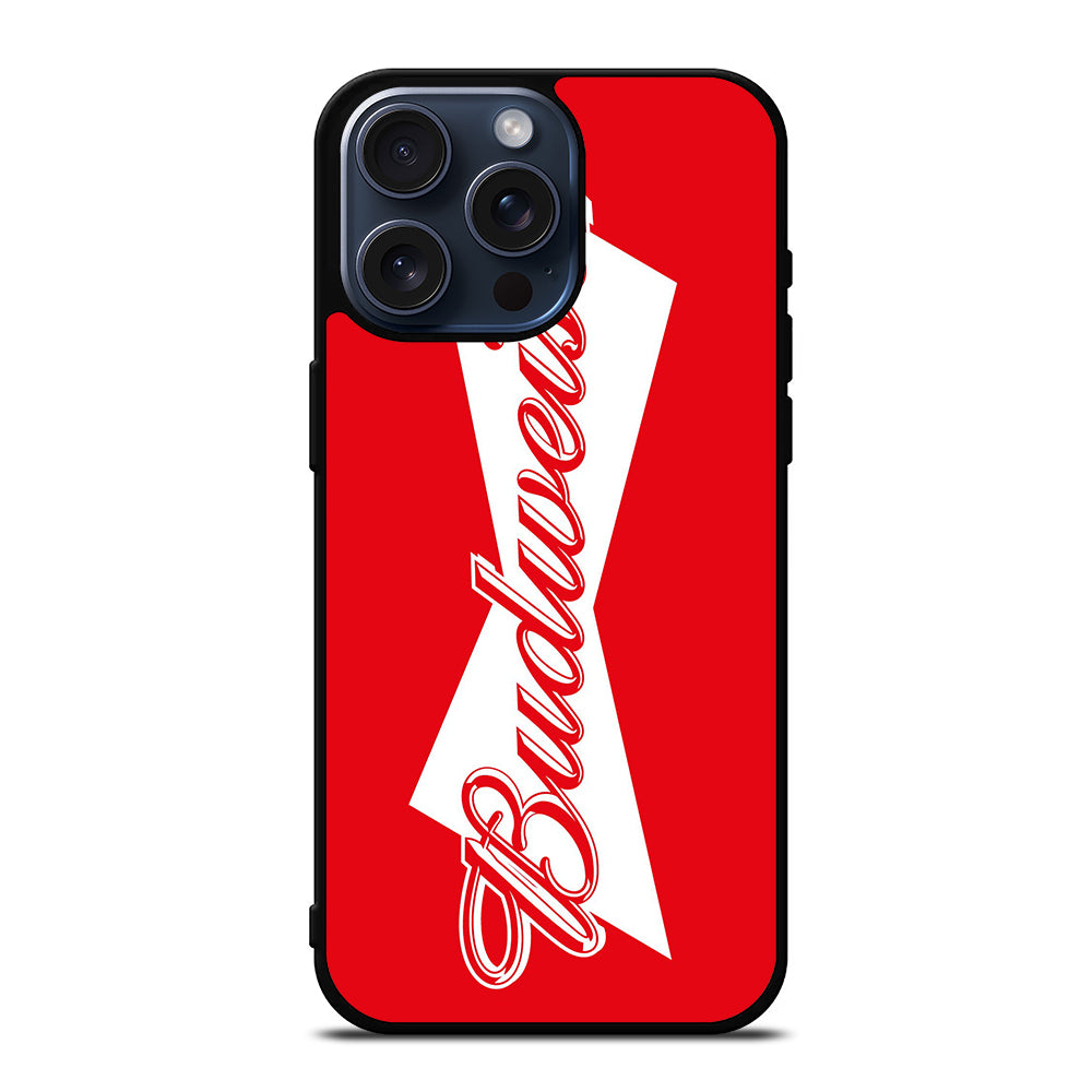 BUDWEISER LOGO 3 iPhone 15 Pro Max Case Cover