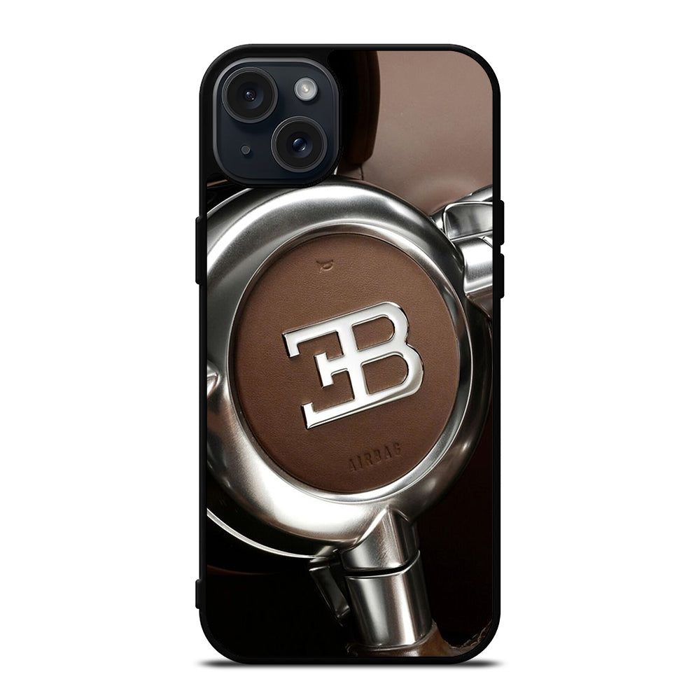 BUGATTI EMBLEM 3 iPhone 15 Plus Case Cover