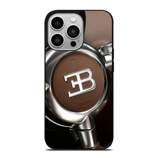 BUGATTI EMBLEM 3 iPhone 14 Pro Case Cover