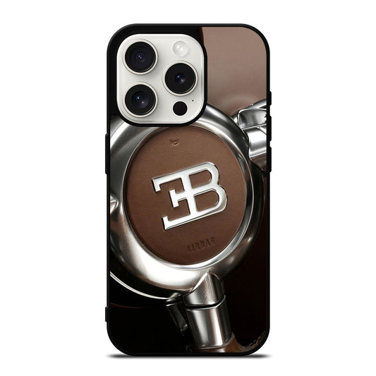 BUGATTI EMBLEM 3 iPhone 15 Pro Case Cover