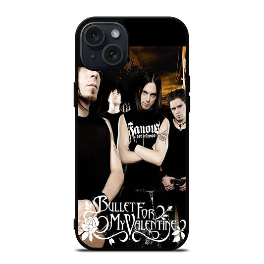 BULLET FOR MY VALENTINE BAND iPhone 15 Plus Case Cover