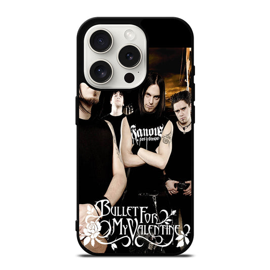 BULLET FOR MY VALENTINE BAND iPhone 15 Pro Case Cover