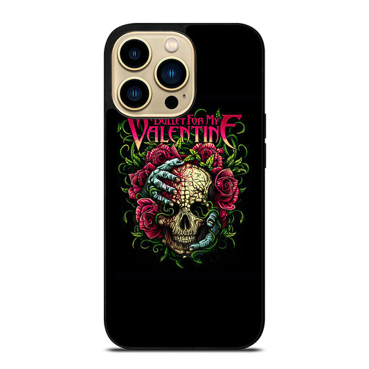 BULLET FOR MY VALENTINE SKULL LOGO iPhone 14 Pro Max Case Cover