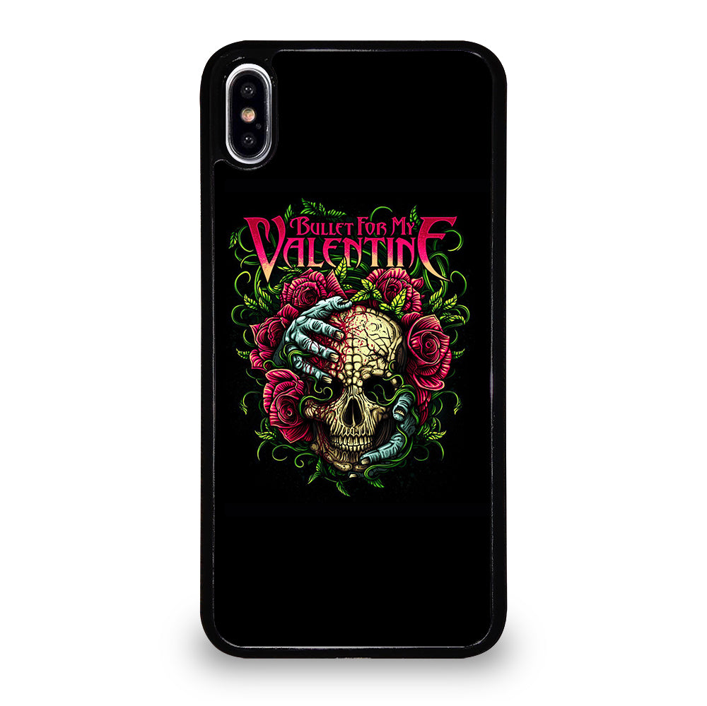 BULLET FOR MY VALENTINE SKULL LOGO iPhone XS Max Case Cover