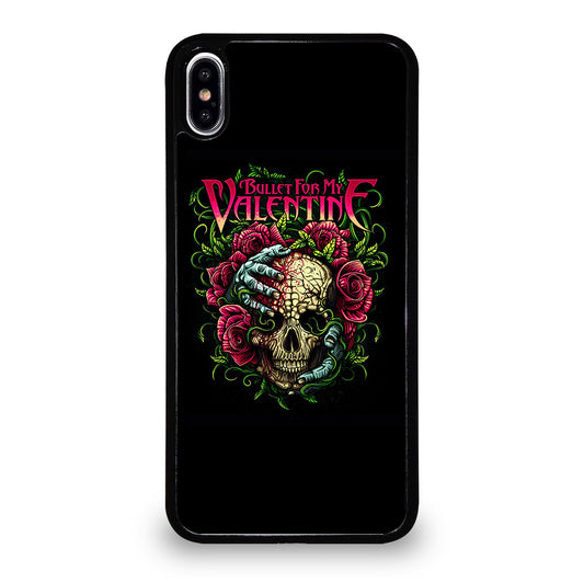 BULLET FOR MY VALENTINE SKULL LOGO iPhone XS Max Case Cover