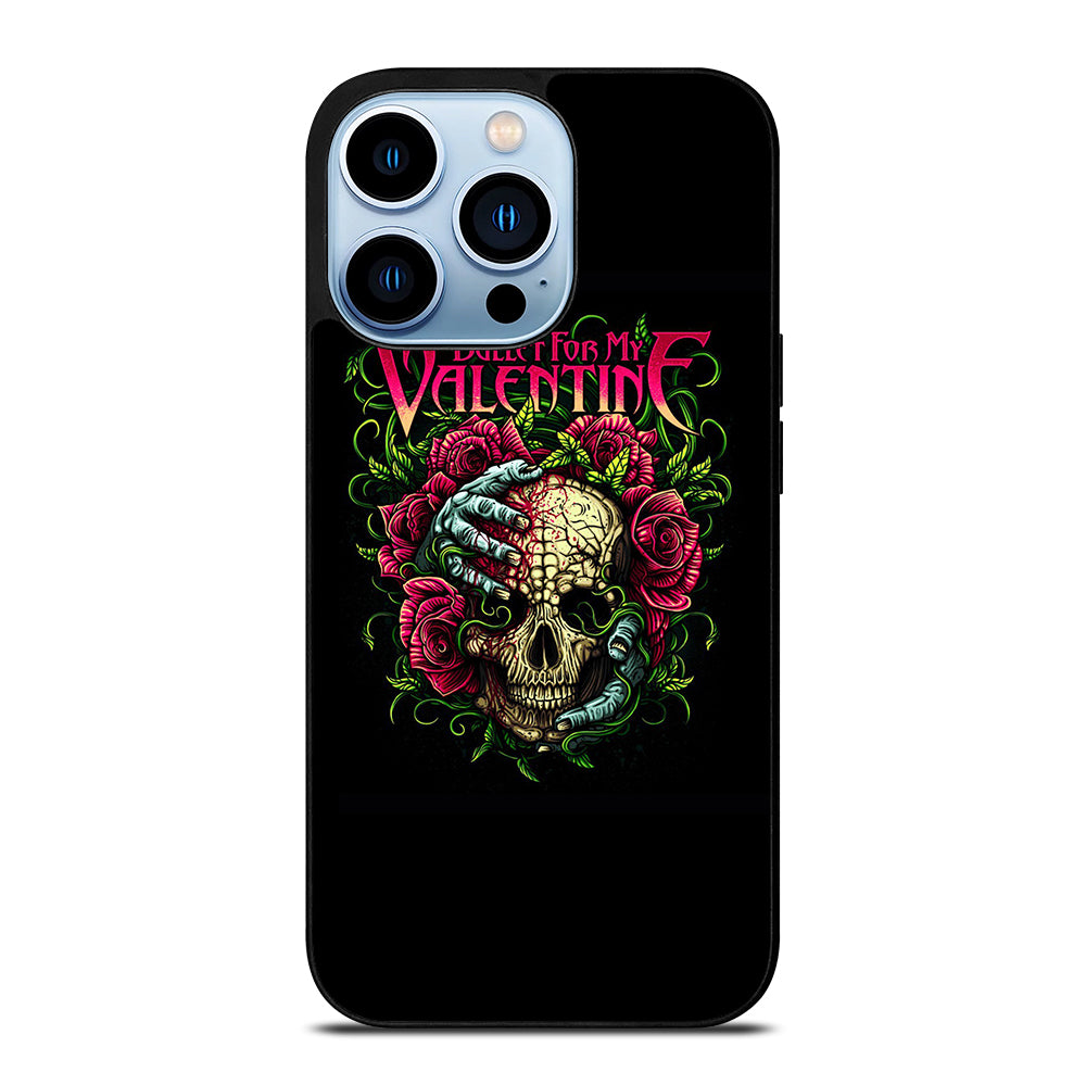 BULLET FOR MY VALENTINE SKULL LOGO iPhone 13 Pro Max Case Cover