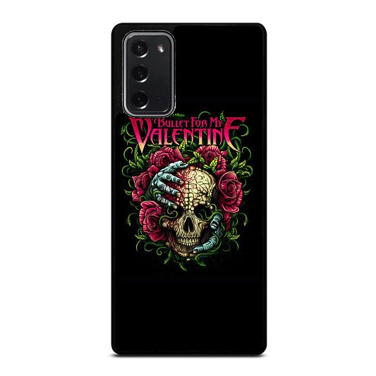 BULLET FOR MY VALENTINE SKULL LOGO Samsung Galaxy Note 20 Case Cover