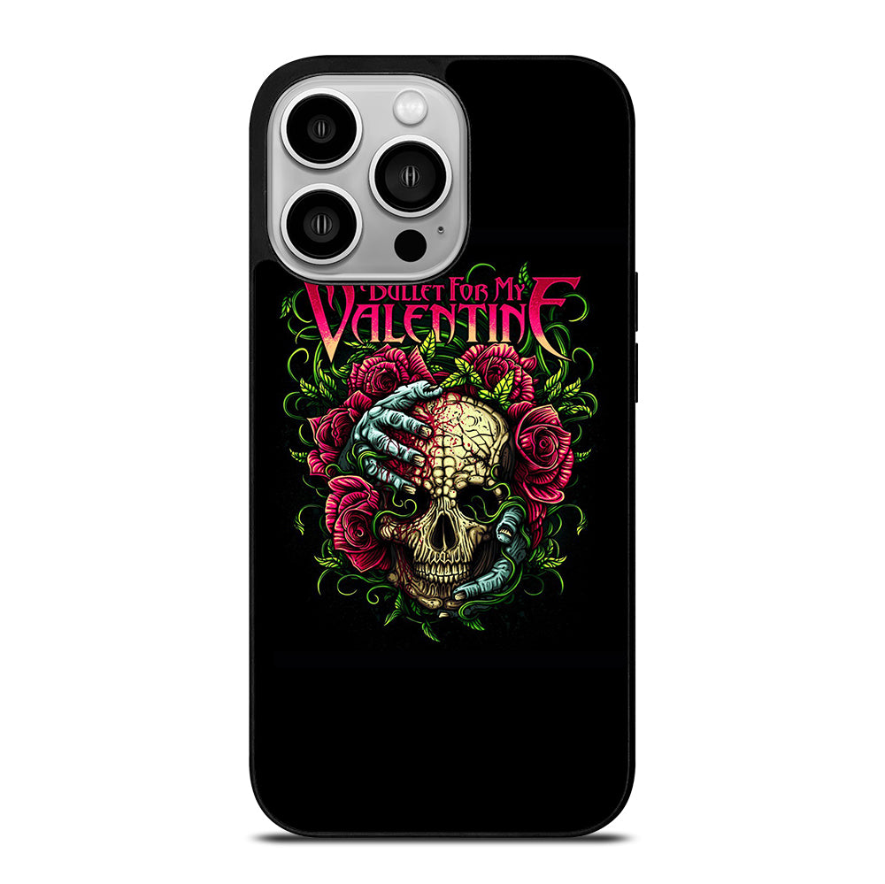 BULLET FOR MY VALENTINE SKULL LOGO iPhone 14 Pro Case Cover