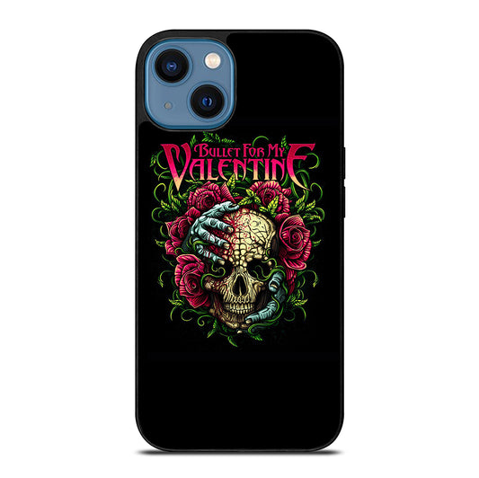 BULLET FOR MY VALENTINE SKULL LOGO iPhone 14 Case Cover