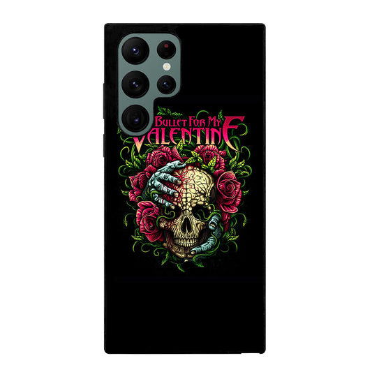 BULLET FOR MY VALENTINE SKULL LOGO Samsung Galaxy S22 Ultra Case Cover