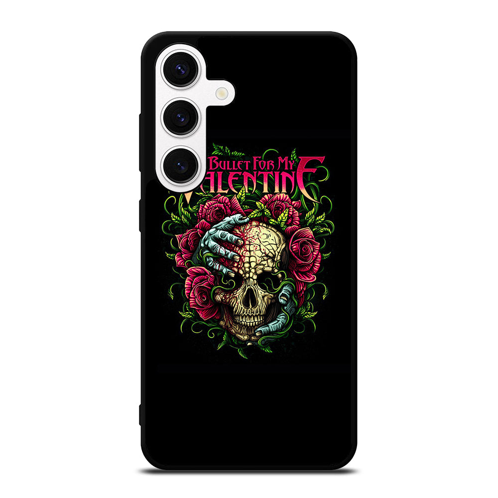 BULLET FOR MY VALENTINE SKULL LOGO Samsung Galaxy S24 Case Cover