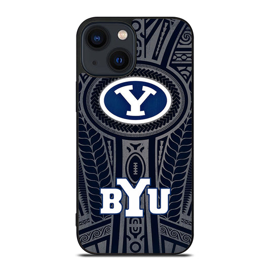 BYU COUGARS ICON 1 iPhone 14 Plus Case Cover
