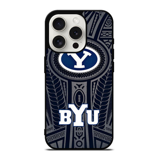 BYU COUGARS ICON 1 iPhone 15 Pro Case Cover