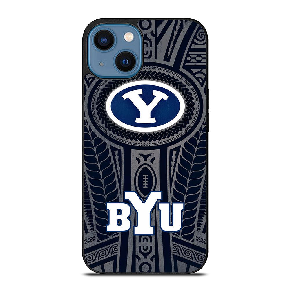 BYU COUGARS ICON 1 iPhone 14 Case Cover