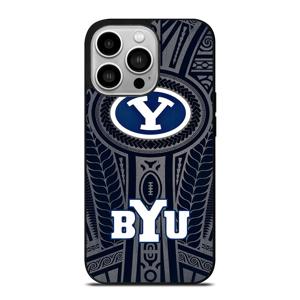 BYU COUGARS ICON 1 iPhone 14 Pro Case Cover