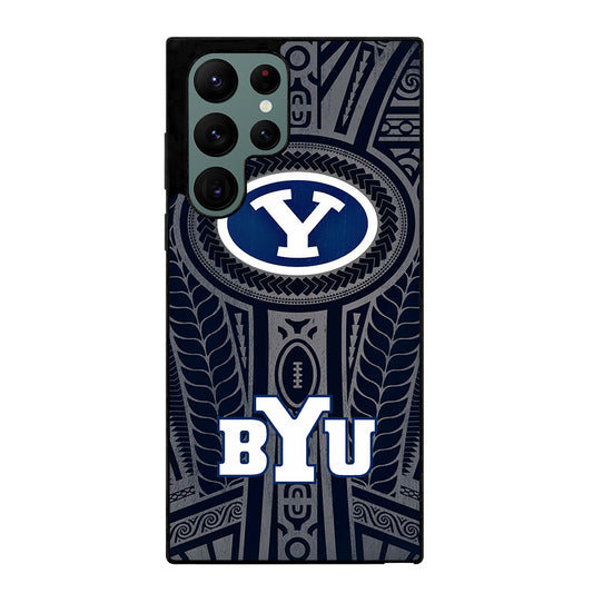 BYU COUGARS ICON 1 Samsung Galaxy S22 Ultra Case Cover