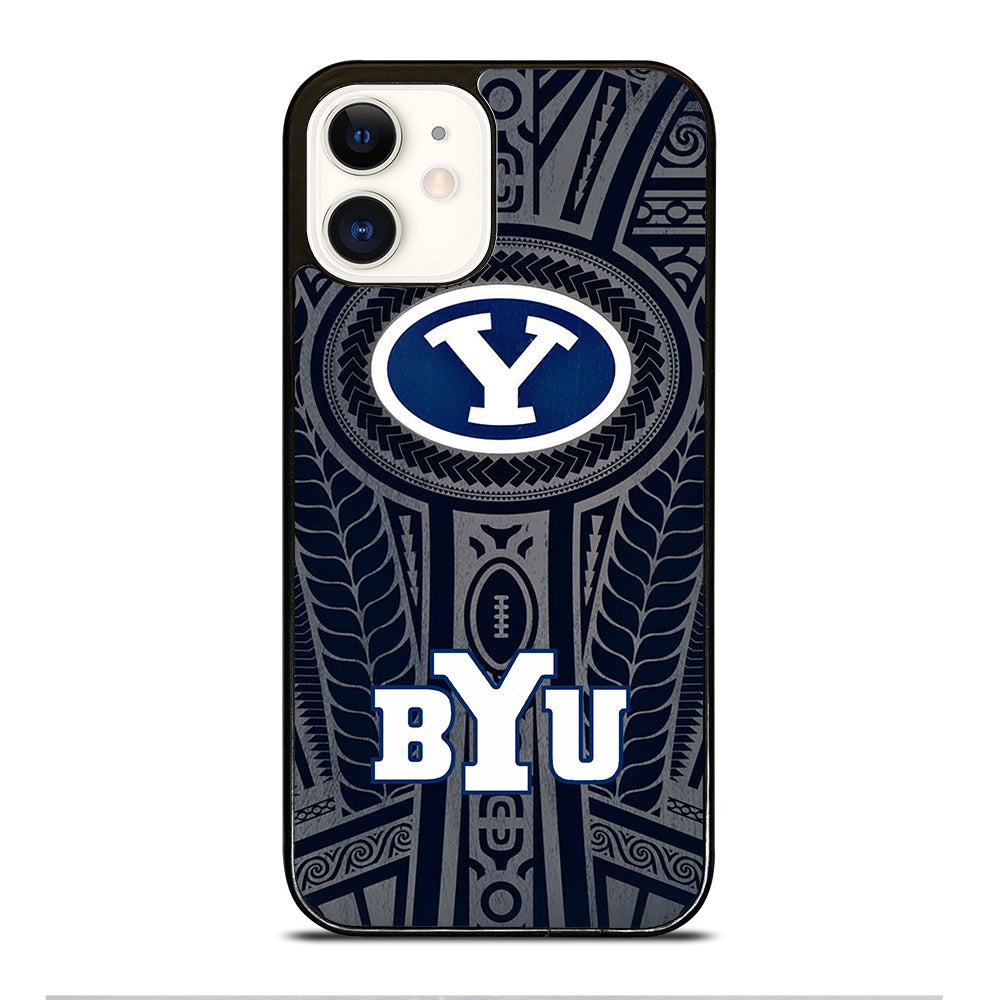 BYU COUGARS ICON 1 iPhone 12 Case Cover