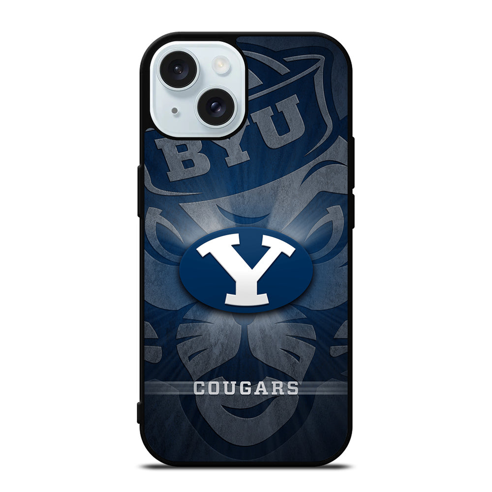 BYU COUGARS ICON 2 iPhone 15 Case Cover