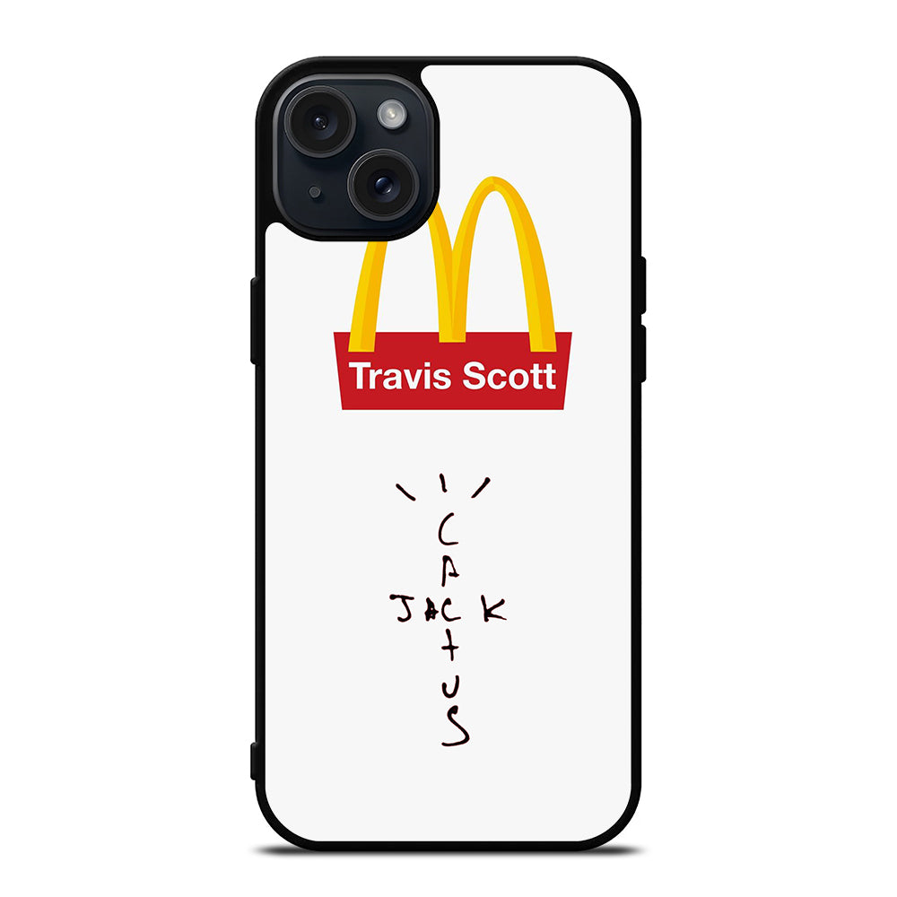 CACTUS JACK TRAVIS SCOTT MCDONALDS LOGO 1 iPhone 15 Plus Case Cover