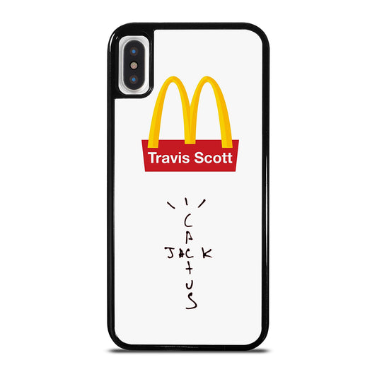 CACTUS JACK TRAVIS SCOTT MCDONALDS LOGO 1 iPhone X / XS Case Cover