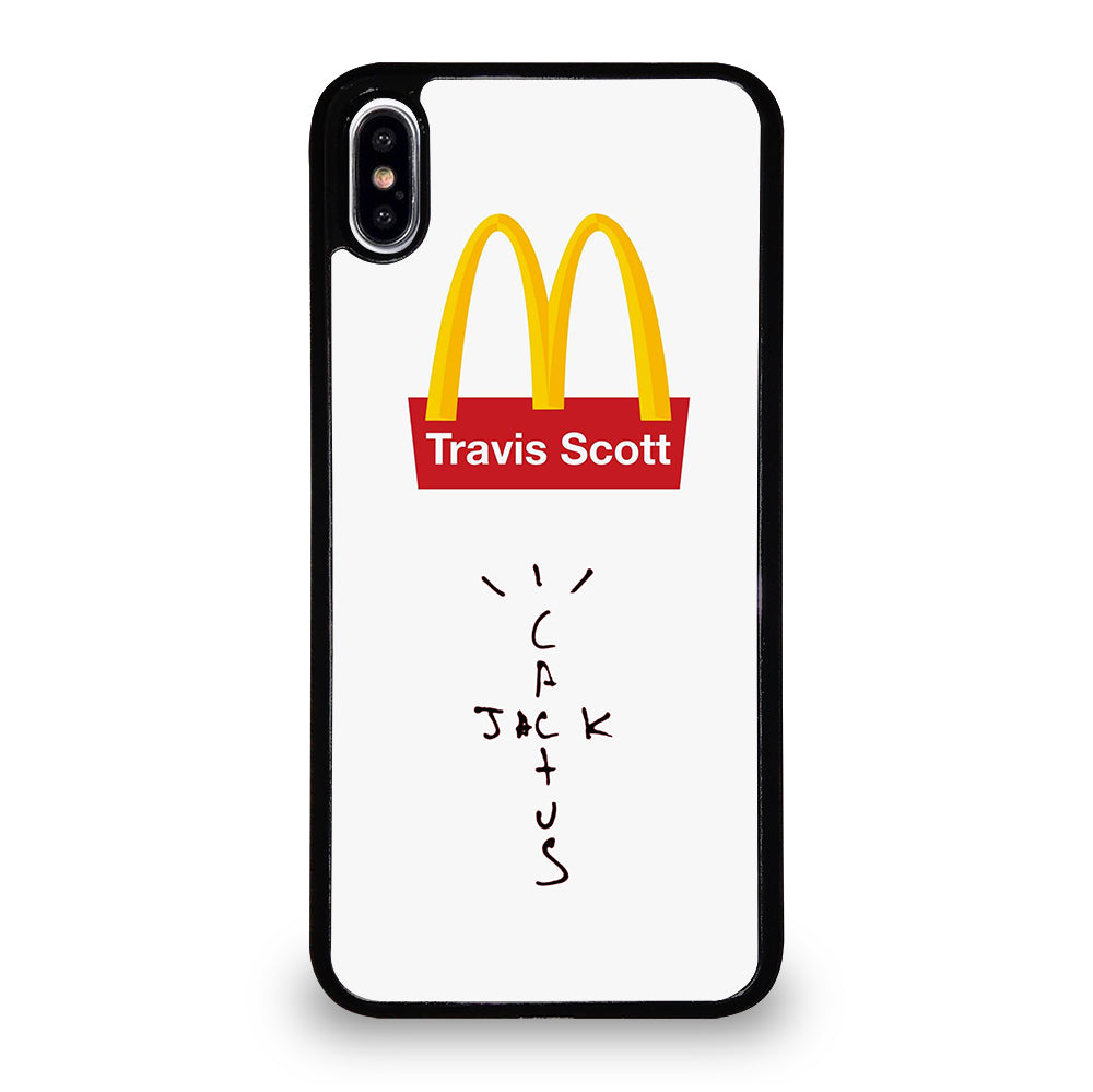 CACTUS JACK TRAVIS SCOTT MCDONALDS LOGO 1 iPhone XS Max Case Cover
