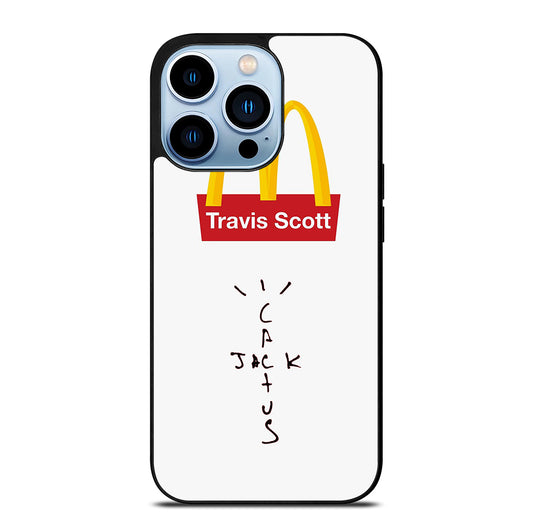 CACTUS JACK TRAVIS SCOTT MCDONALDS LOGO 1 iPhone 13 Pro Max Case Cover