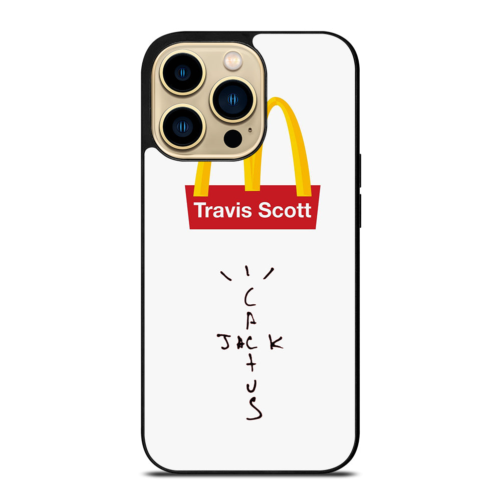 CACTUS JACK TRAVIS SCOTT MCDONALDS LOGO 1 iPhone 14 Pro Max Case Cover