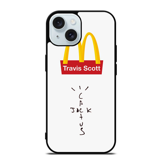 CACTUS JACK TRAVIS SCOTT MCDONALDS LOGO 1 iPhone 15 Case Cover