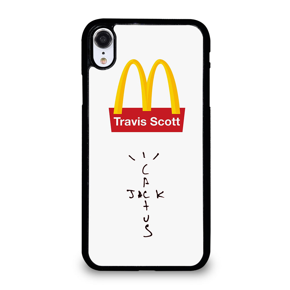 CACTUS JACK TRAVIS SCOTT MCDONALDS LOGO 1 iPhone XR Case Cover