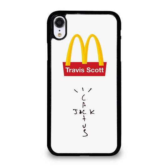 CACTUS JACK TRAVIS SCOTT MCDONALDS LOGO 1 iPhone XR Case Cover