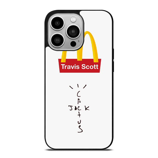 CACTUS JACK TRAVIS SCOTT MCDONALDS LOGO 1 iPhone 14 Pro Case Cover