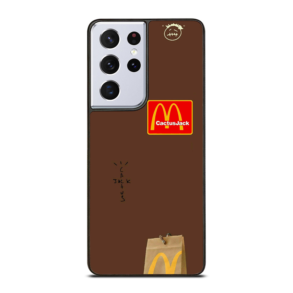 CACTUS JACK TRAVIS SCOTT MCDONALDS LOGO 2 Samsung Galaxy S21 Ultra Case Cover