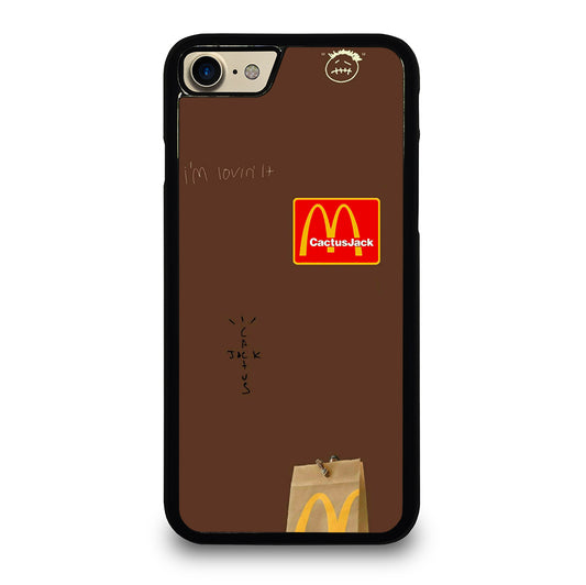 CACTUS JACK TRAVIS SCOTT MCDONALDS LOGO 2 iPhone 7 / 8 Case Cover